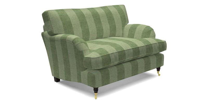 Alwinton snuggler in Lumino Velvet Wine