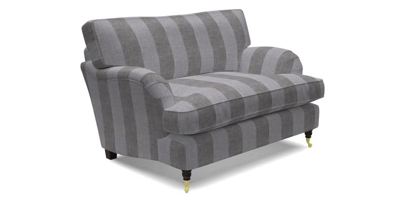 Alwinton snuggler in Lumino Velvet Wine