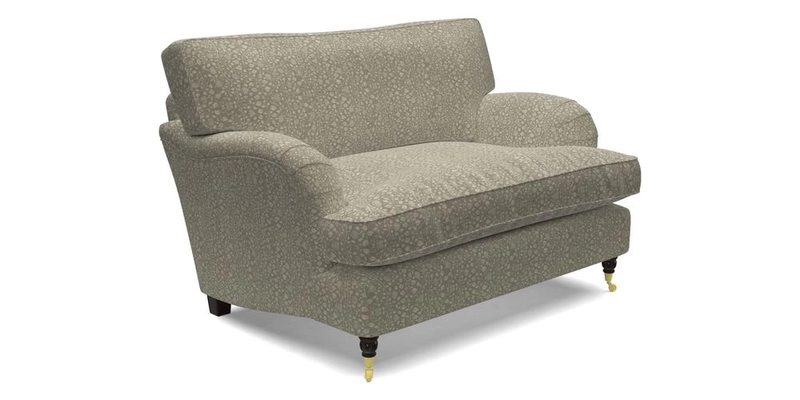 Alwinton snuggler in Lumino Velvet Wine