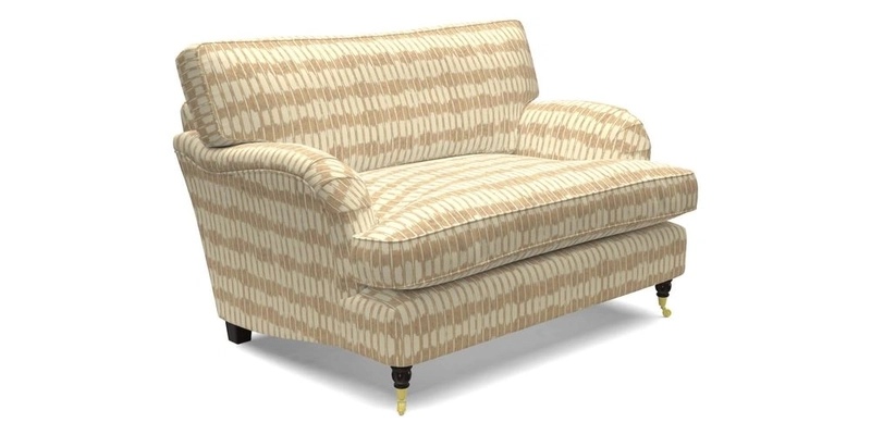 Alwinton snuggler in Lumino Velvet Wine
