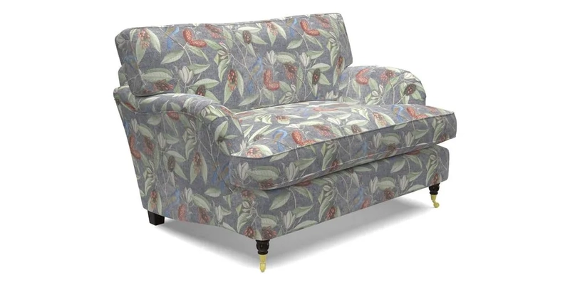Alwinton snuggler in Lumino Velvet Wine
