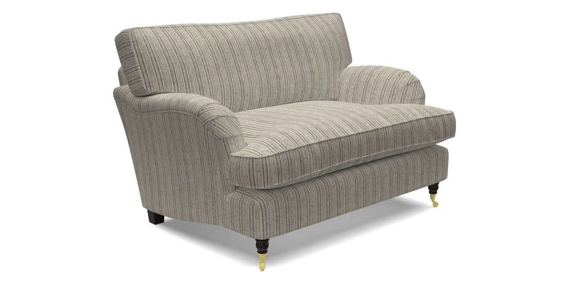 Alwinton snuggler in Lumino Velvet Wine