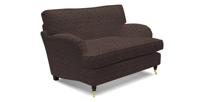 Alwinton snuggler in Lumino Velvet Wine