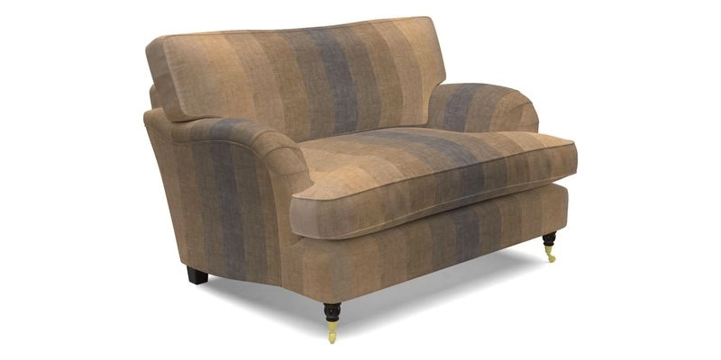 Alwinton snuggler in Lumino Velvet Wine