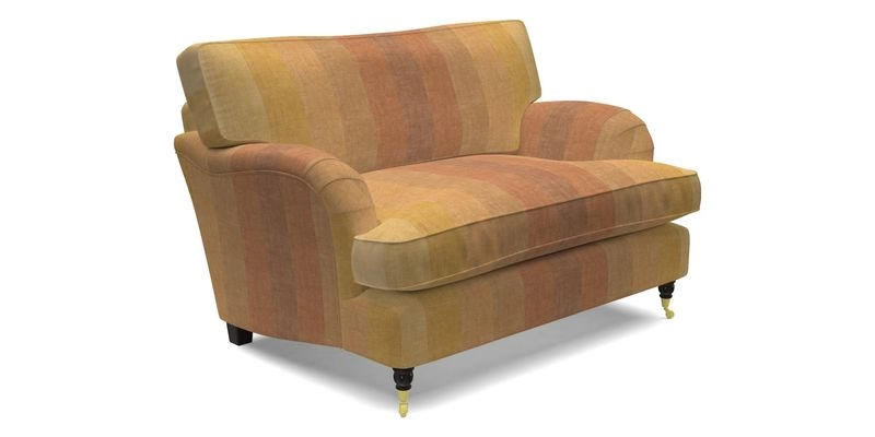 Alwinton snuggler in Lumino Velvet Wine