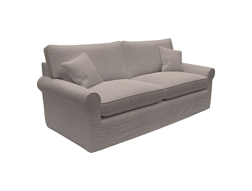 Bignor 3 Seater Sofa in V&A Drawn From Nature Oak Tree Gold. Loose cover option available