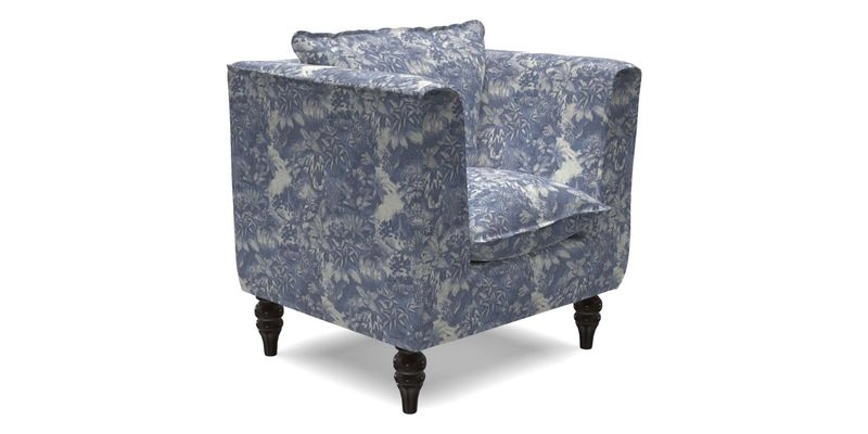 Aysgarth Chair in Two Tone Plain Biscuit