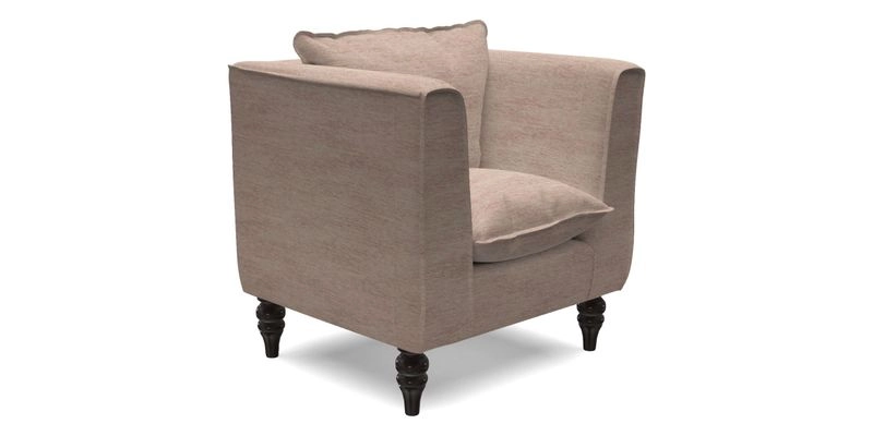 Aysgarth Chair in Two Tone Plain Biscuit