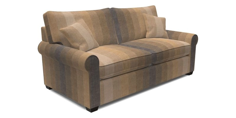 Bignor 3 Seater Sofa in V&A Drawn From Nature Oak Tree Gold