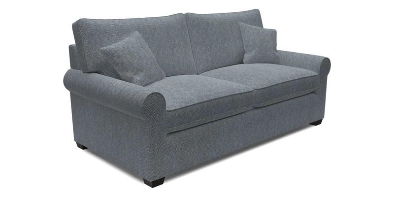 Bignor 3 Seater Sofa in V&A Drawn From Nature Oak Tree Gold