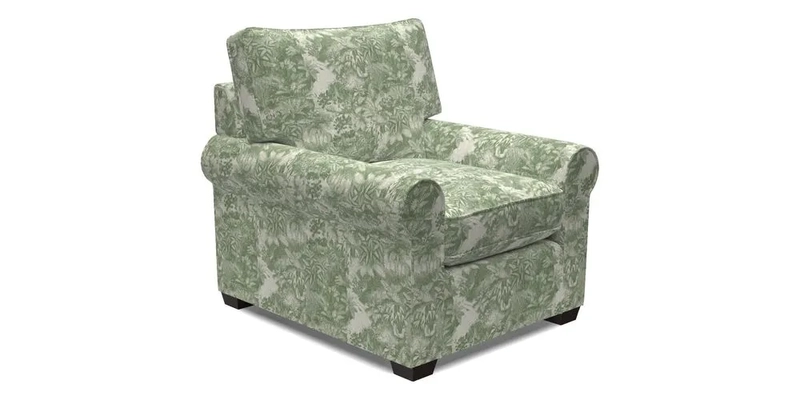 Bignor Chair in Two Tone Plain Biscuit. Loose cover option available