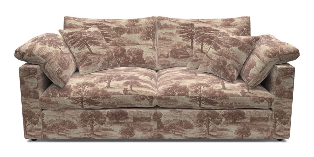 3 Seater Straight Arm Sofa
