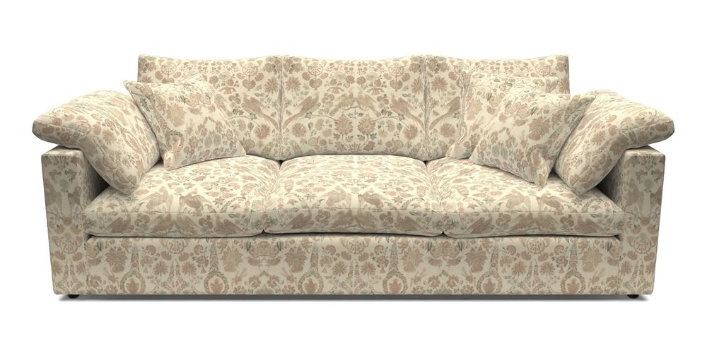 4 Seater Straight Arm Sofa