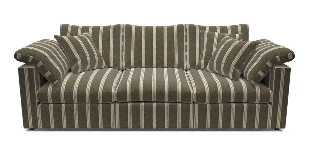 4 Seater Straight Arm Sofa