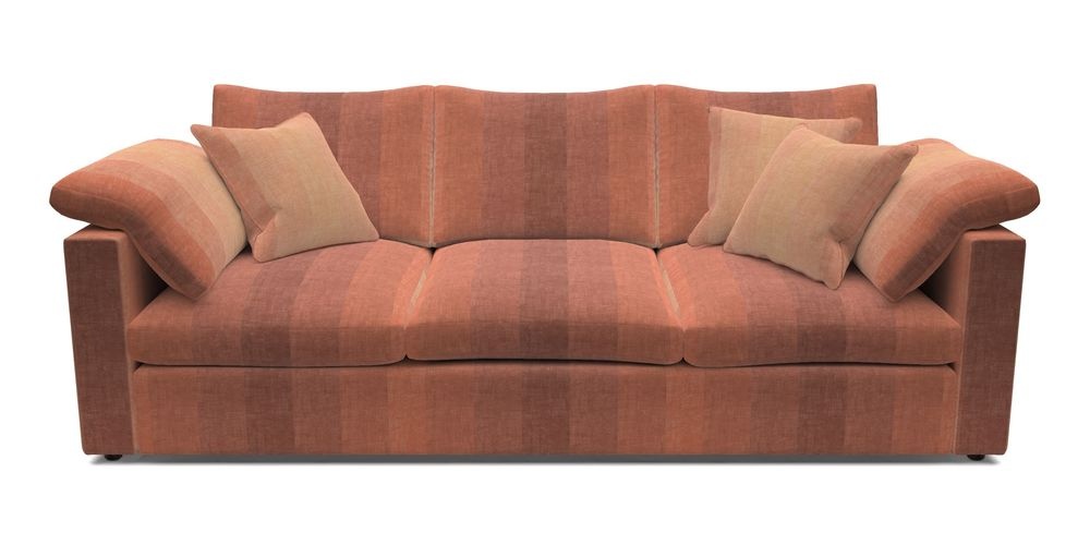 4 Seater Straight Arm Sofa