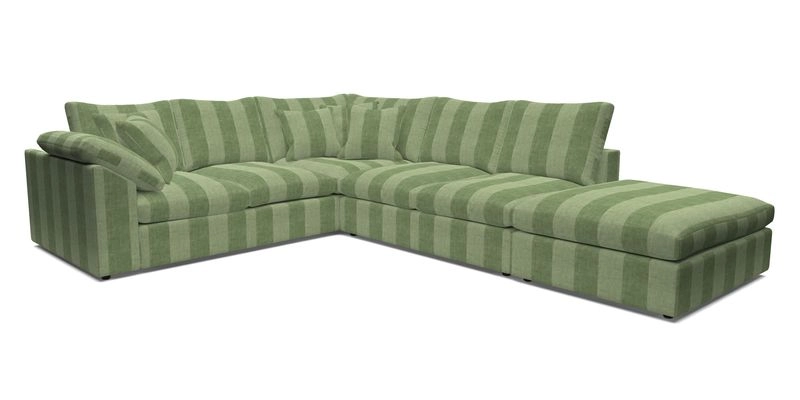 Big Softie Sloped Arm Large Corner Group LHF in Sahara Chalk