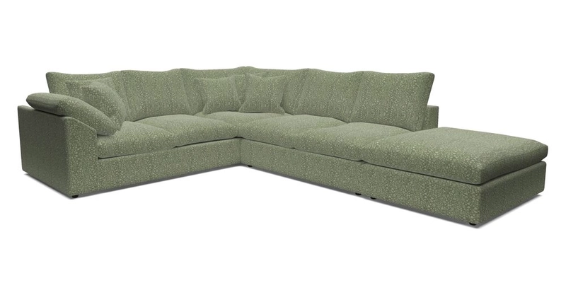 Big Softie Sloped Arm Large Corner Group LHF in Sahara Chalk