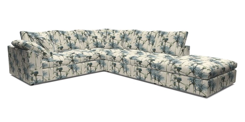 Big Softie Sloped Arm Large Corner Group LHF in Sahara Chalk