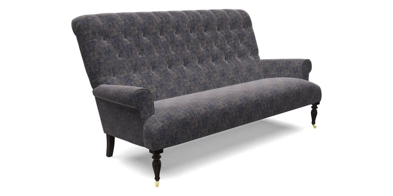 Chelsham 3 seater sofa in Two Tone Plain Biscuit
