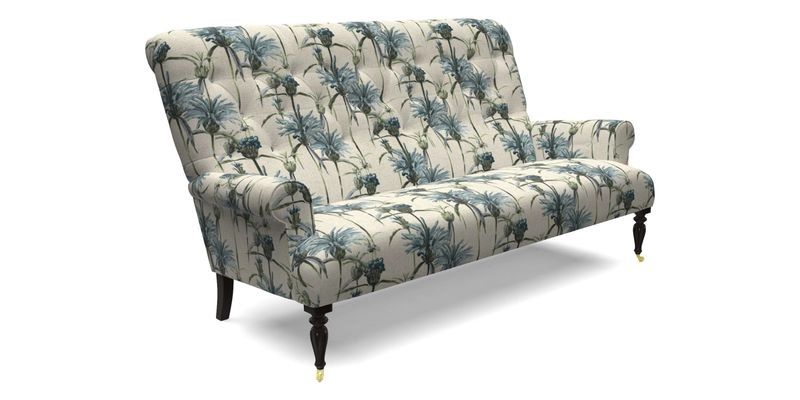 Chelsham 3 seater sofa in Two Tone Plain Biscuit