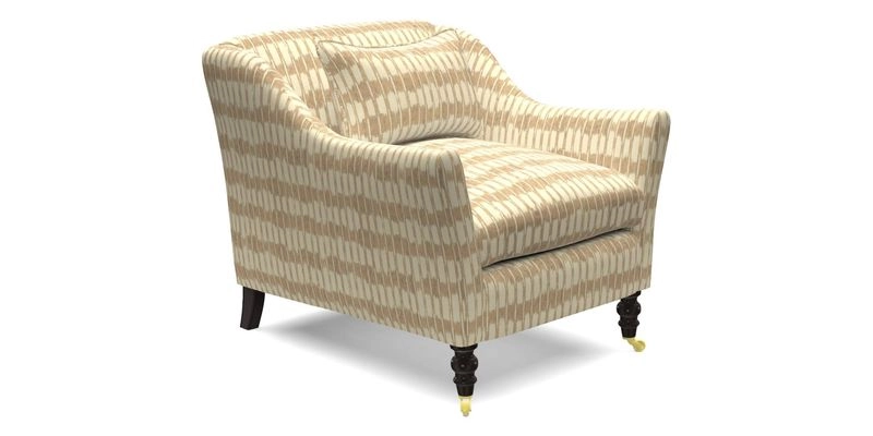 Cromer Chair in Two Tone Plain Biscuit