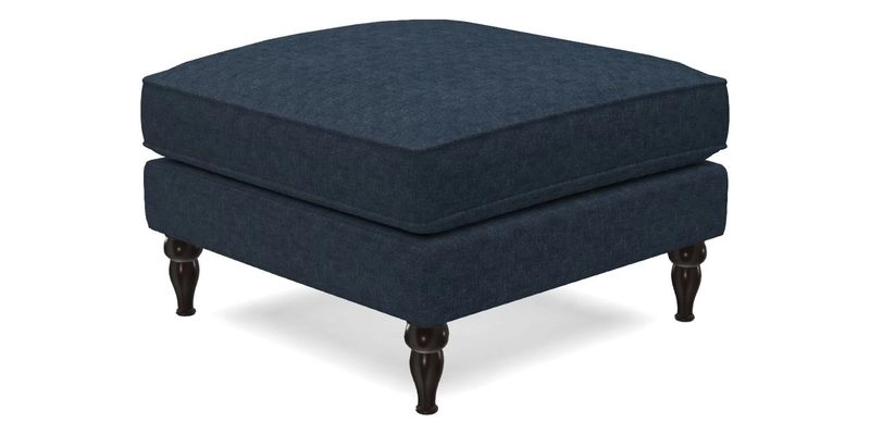 Cooksbridge Standard Footstool in Two Tone Plain Biscuit