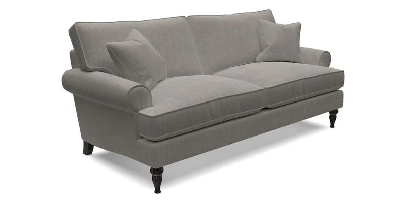 Cooksbridge 3 seater sofa in Linwood Omega Velvet Green Tea