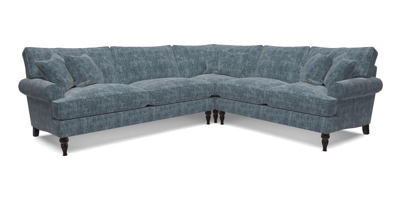 Cooksbridge corner sofa LHF in Cloth 21 Oak Leaf Beech