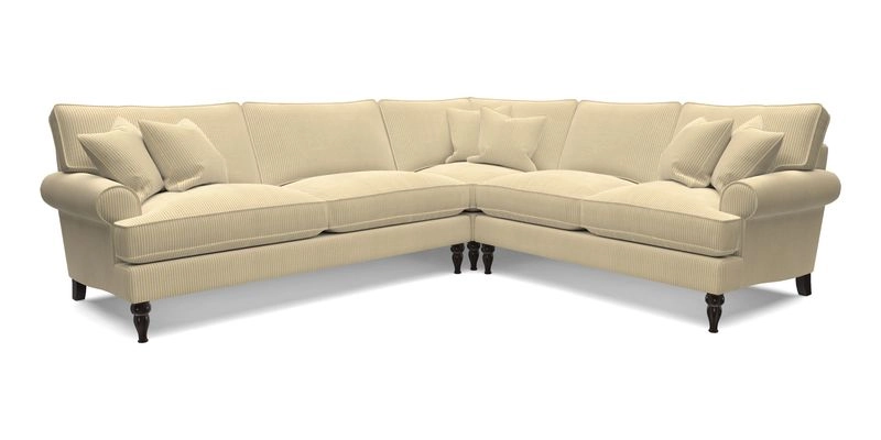 Cooksbridge corner sofa LHF in Cloth 21 Oak Leaf Beech