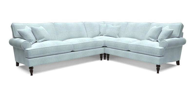 Cooksbridge corner sofa LHF in Cloth 21 Oak Leaf Beech