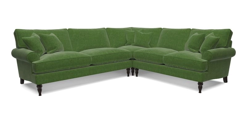 Cooksbridge corner sofa LHF in Cloth 21 Oak Leaf Beech