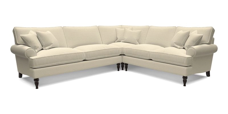 Cooksbridge corner sofa LHF in Cloth 21 Oak Leaf Beech