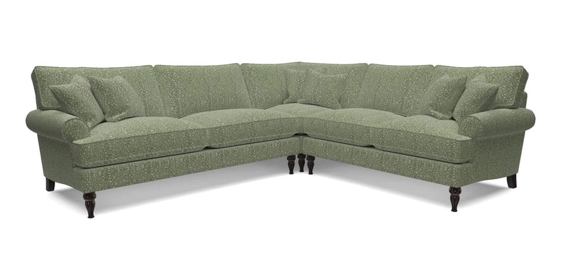 Cooksbridge corner sofa LHF in Cloth 21 Oak Leaf Beech