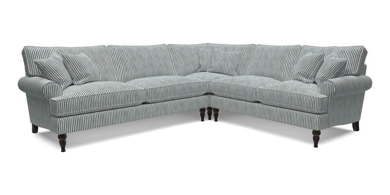 Cooksbridge corner sofa LHF in Cloth 21 Oak Leaf Beech