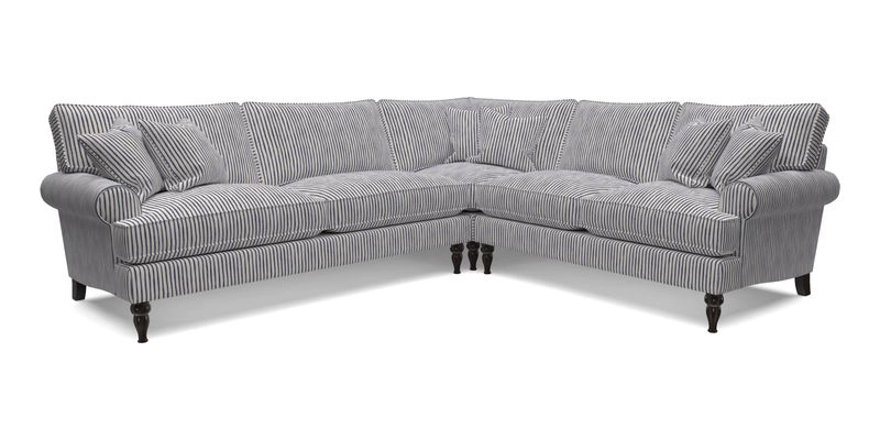 Cooksbridge corner sofa LHF in Cloth 21 Oak Leaf Beech
