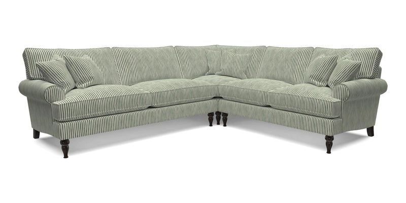 Cooksbridge corner sofa LHF in Cloth 21 Oak Leaf Beech