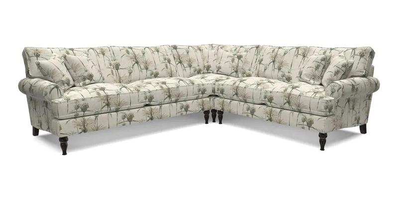 Cooksbridge corner sofa LHF in Cloth 21 Oak Leaf Beech