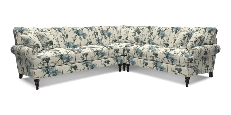 Cooksbridge corner sofa LHF in Cloth 21 Oak Leaf Beech