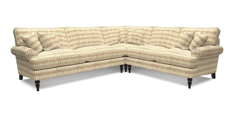 Cooksbridge corner sofa LHF in Cloth 21 Oak Leaf Beech