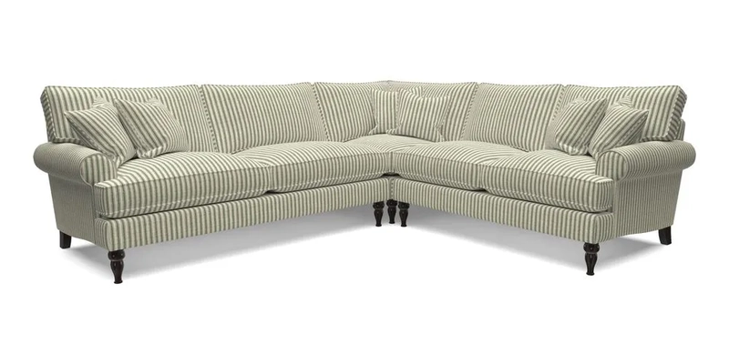 Cooksbridge corner sofa LHF in Cloth 21 Oak Leaf Beech