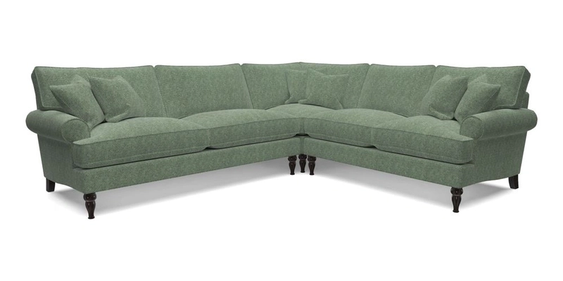 Cooksbridge corner sofa LHF in Cloth 21 Oak Leaf Beech