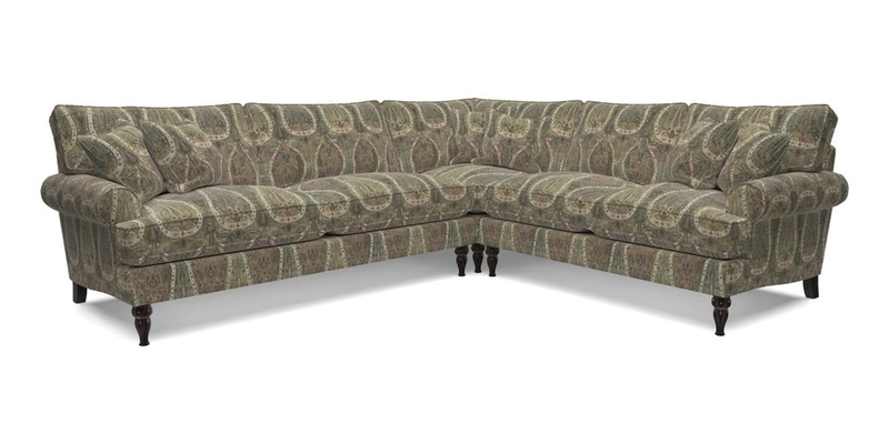 Cooksbridge corner sofa LHF in Cloth 21 Oak Leaf Beech