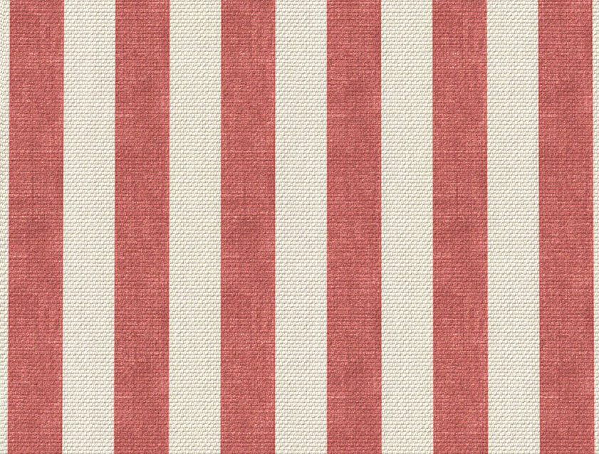 Spill Resistant Horizon Stripe Narrow: Tuscan Red