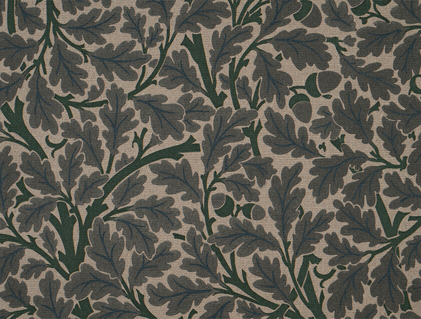 Spill Resistant V&A Oak Tree: Dark Green