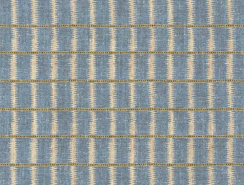 Spill Resistant V&A Ikat Mirage: Sky