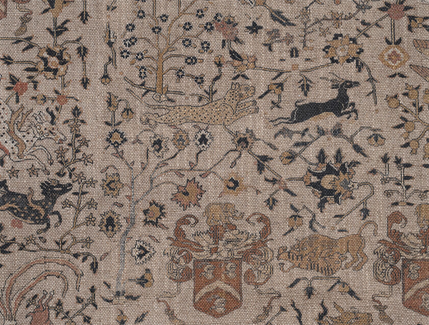 Spill Resistant V&A Lahore Dynasty: Linen