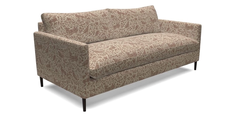 Heyshott 3 Seater Sofa in Two Tone Plain Biscuit. Loose cover option available