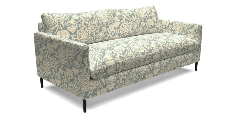 Heyshott 3 Seater Sofa in Two Tone Plain Biscuit. Loose cover option available