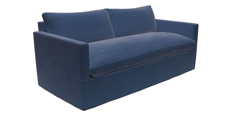 Heyshott 3 Seater Sofa in Two Tone Plain Biscuit. Loose cover option available