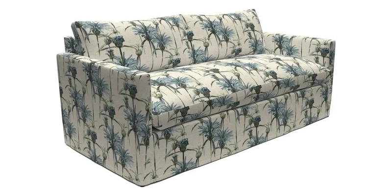 Heyshott 3 Seater Sofa in Two Tone Plain Biscuit. Loose cover option available